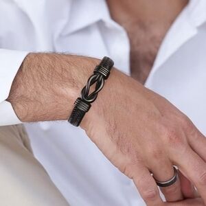 Men's Black Bracelet